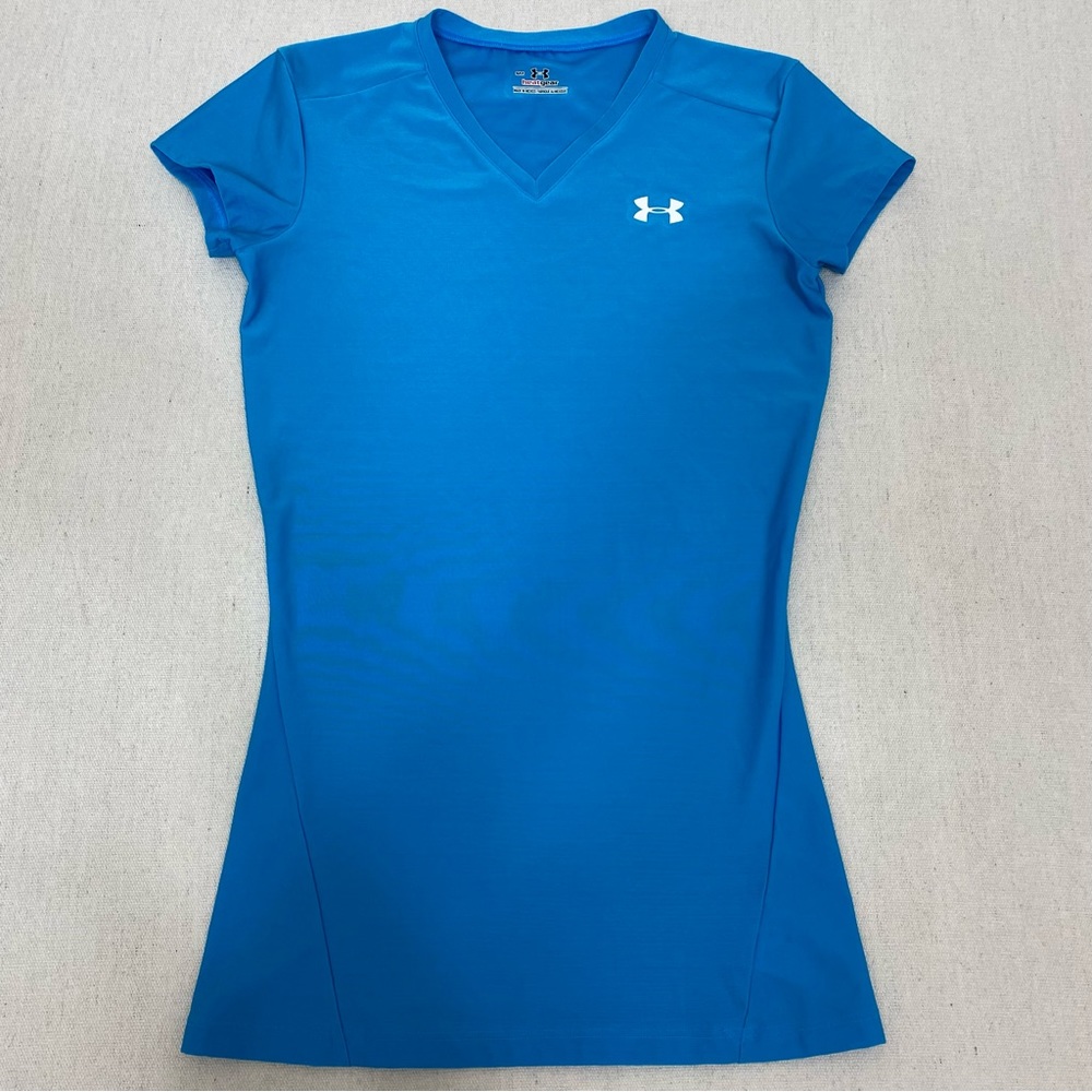 Under Armour Heat Gear Blue Shirt